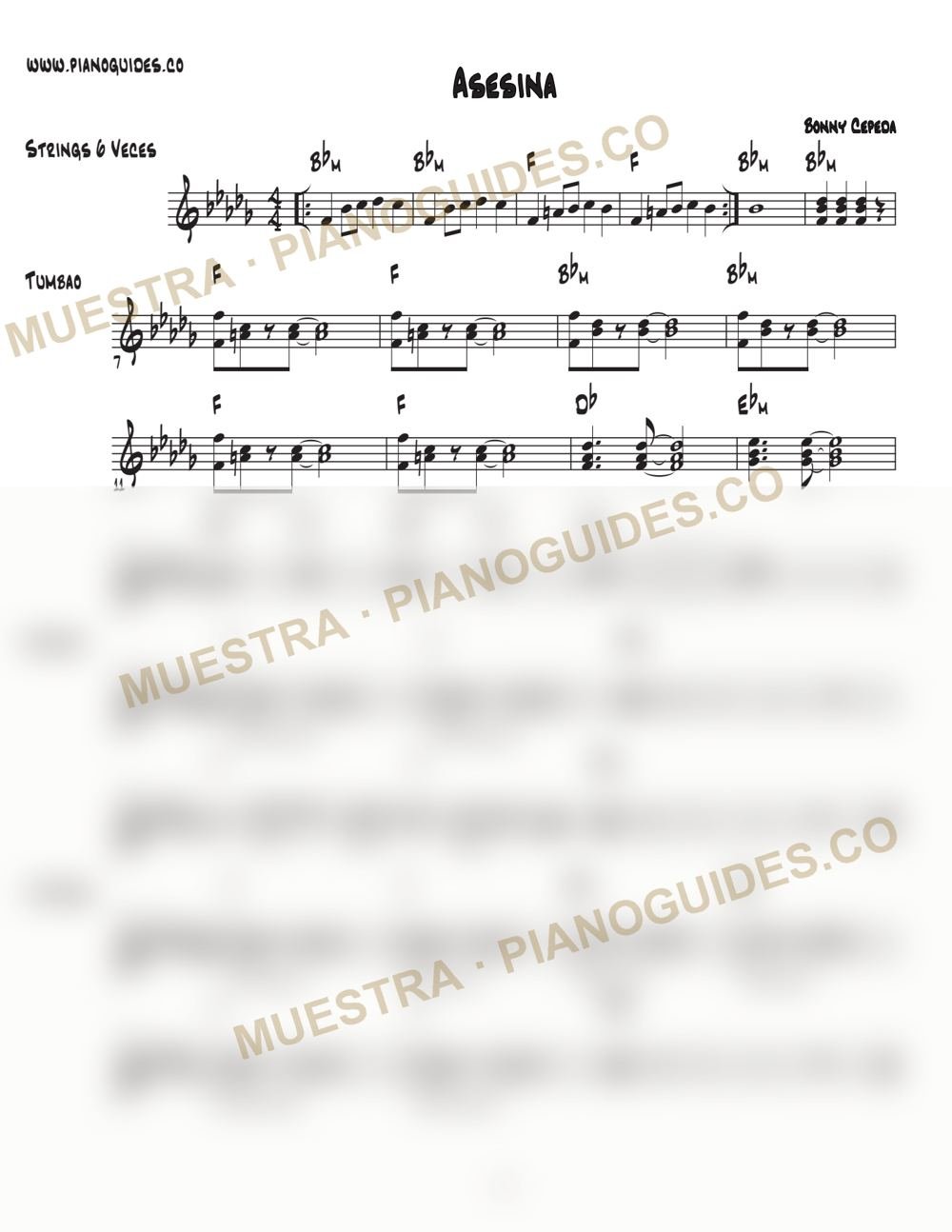 Primera página de la guía Asesina