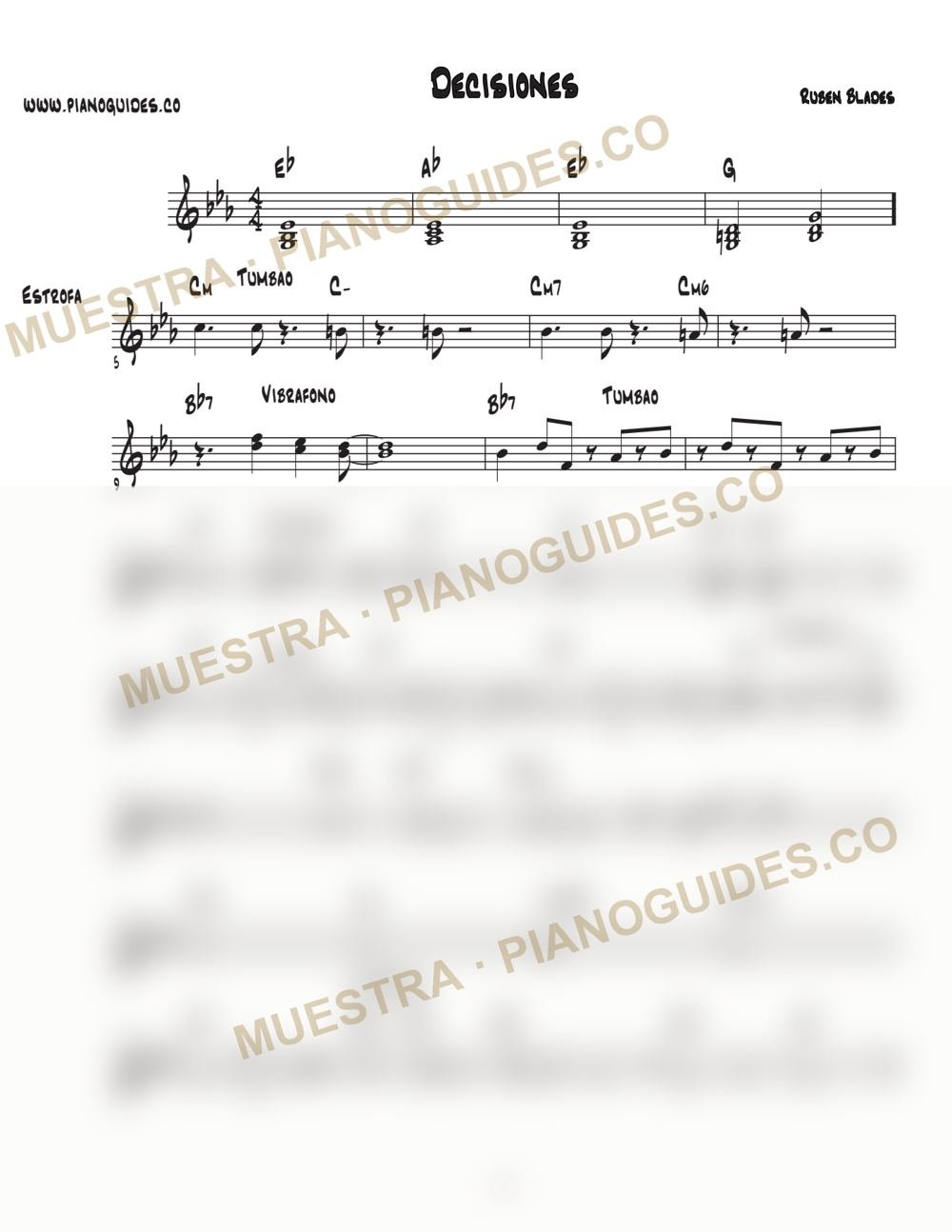 Primera página de la guía Decisiones