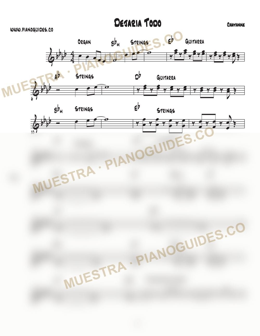 Primera página de la guía Dejaría Todo
