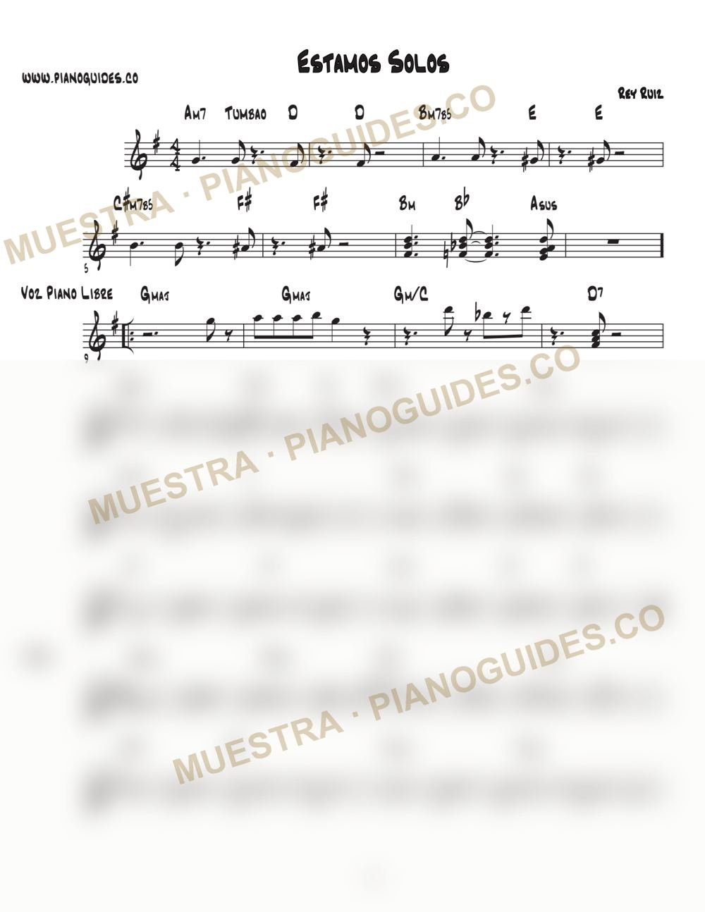 Primera página de la guía Estamos Solos