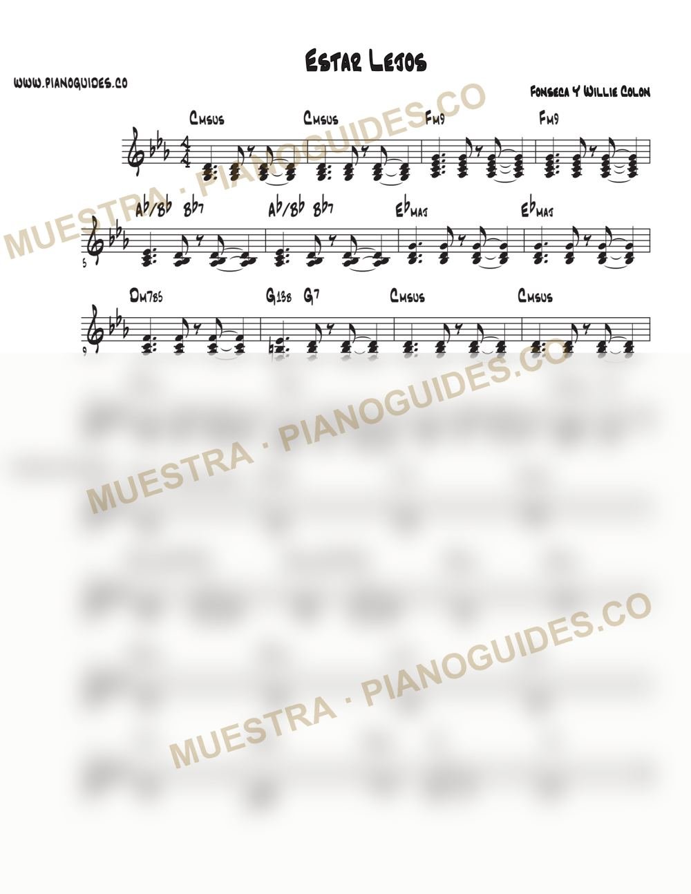 Primera página de la guía Estar Lejos