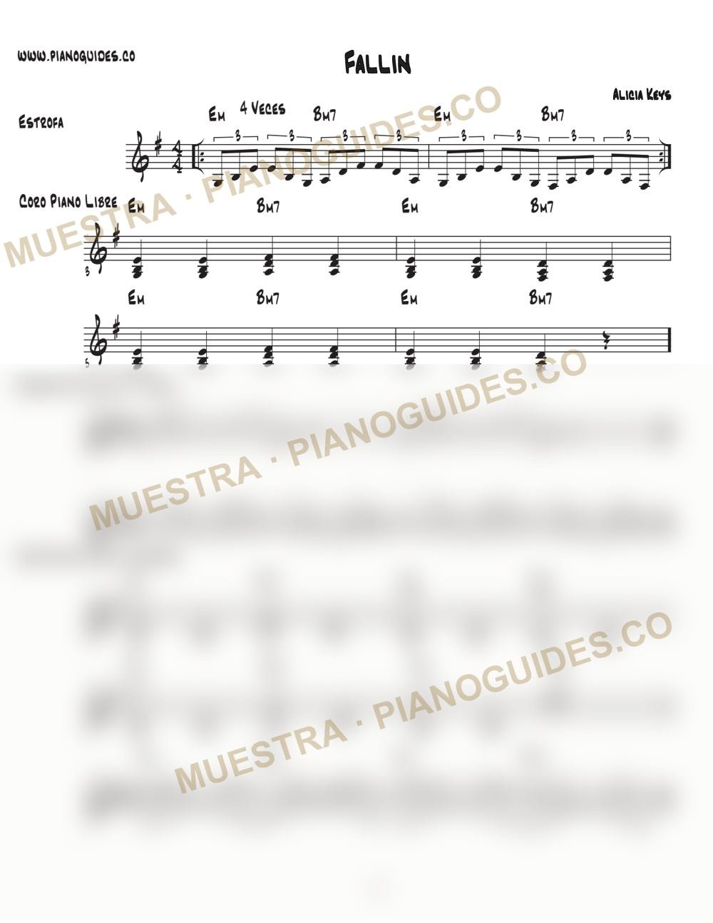 Primera página de la guía Fallin'
