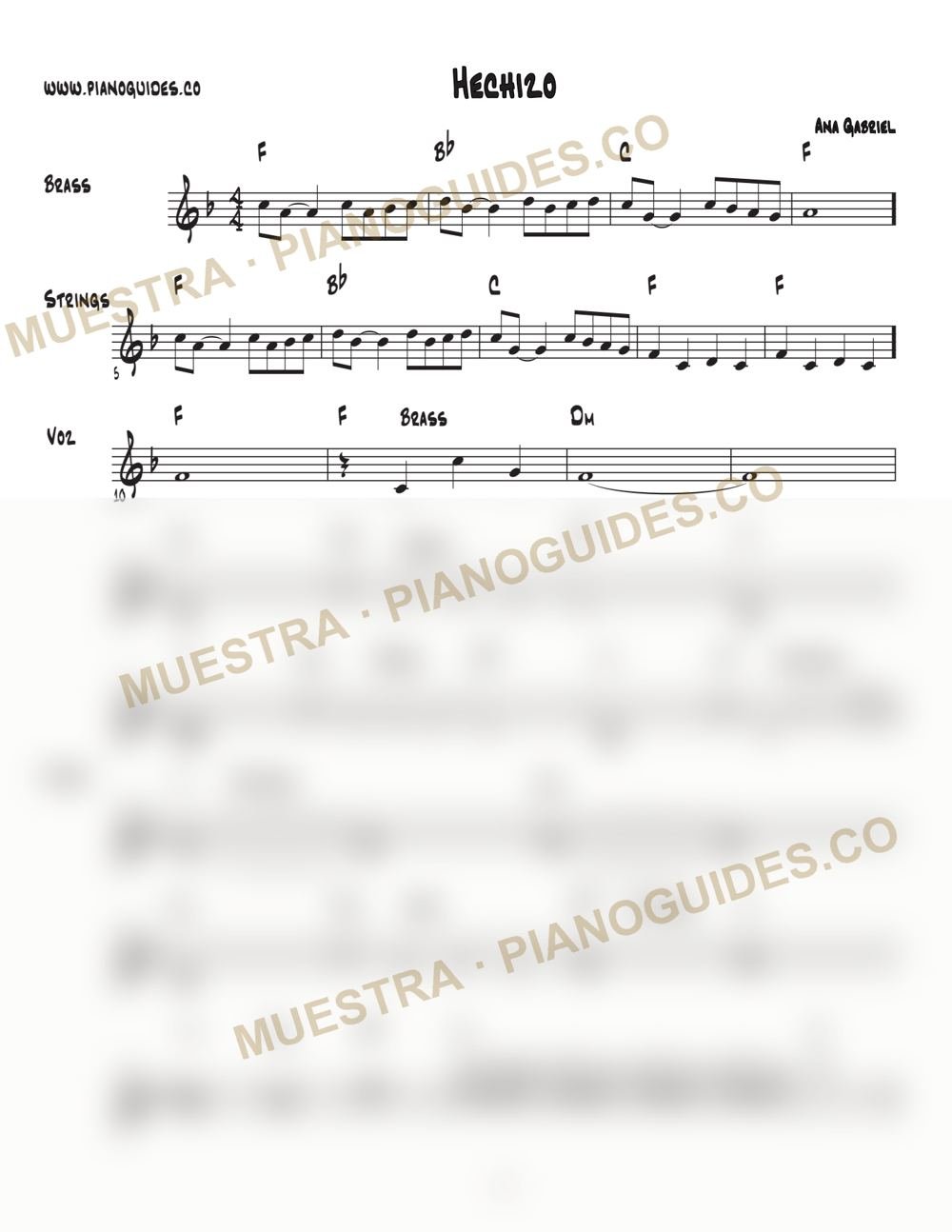 Primera página de la guía Hechizo