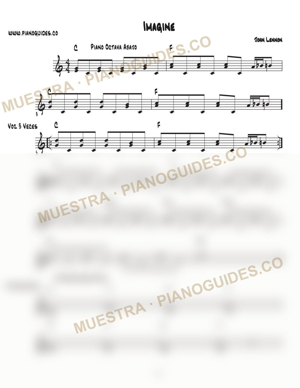 Primera página de la guía Imagine