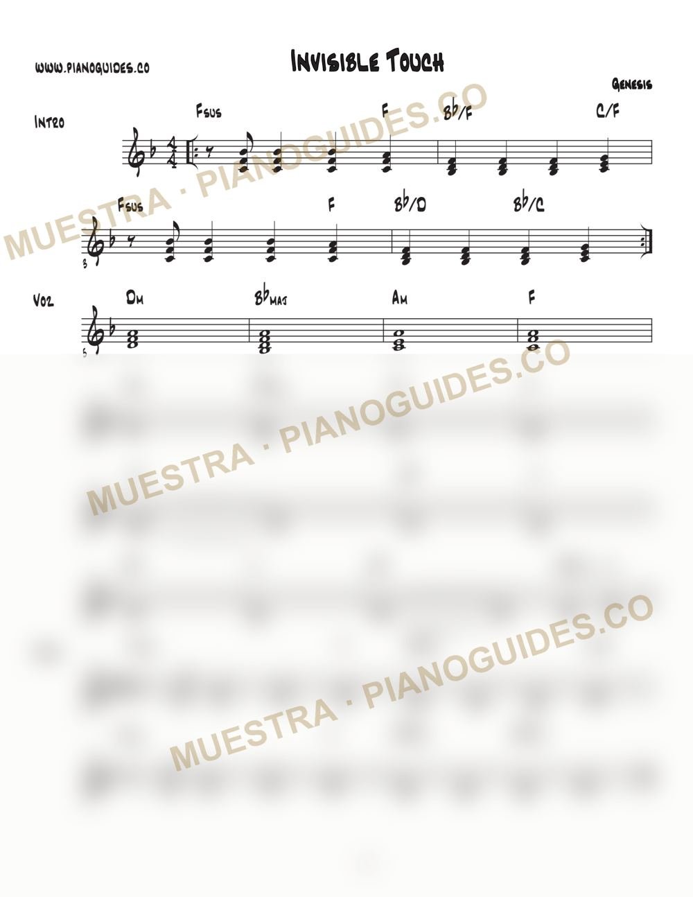 Primera página de la guía Invisible Touch