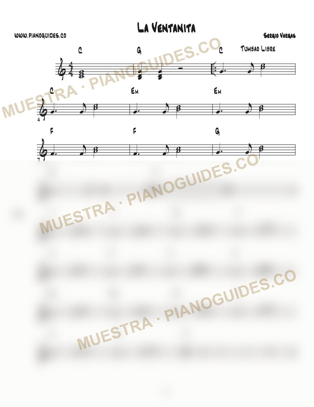 Primera página de la guía La Ventanita