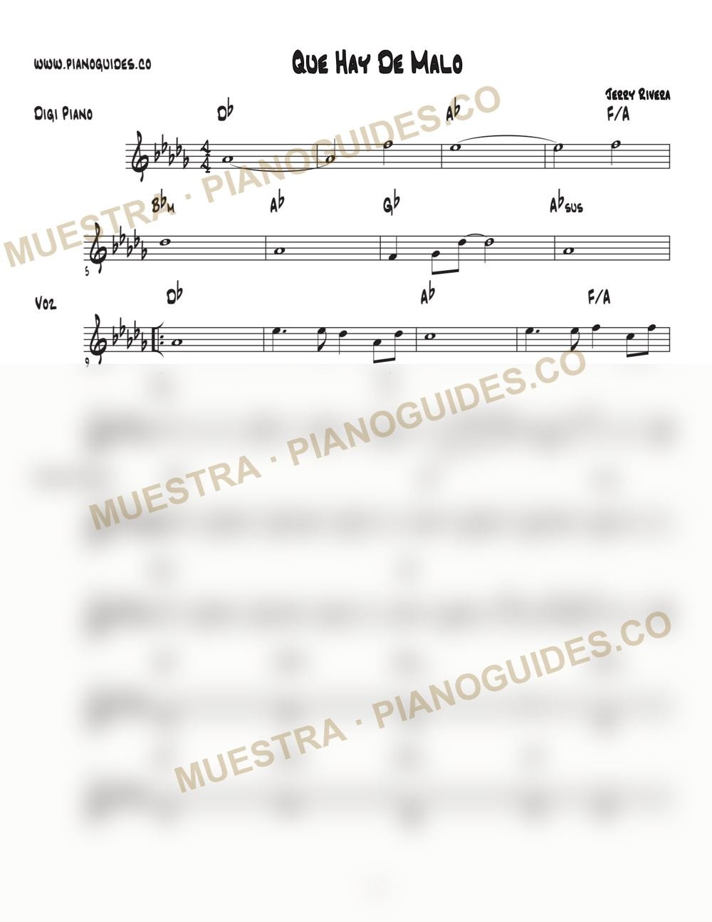 Primera página de la guía Qué Hay De Malo