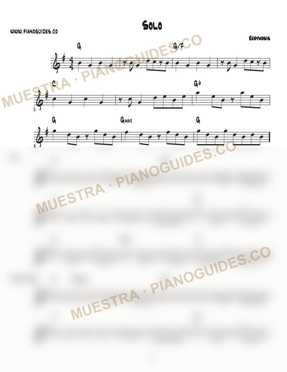 Primera página de la guía Solo