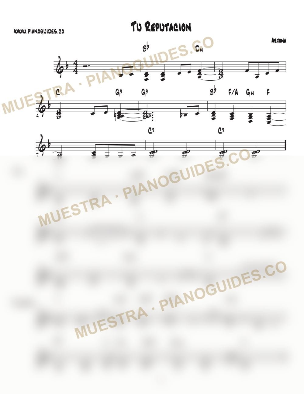 Primera página de la guía Tu Reputación