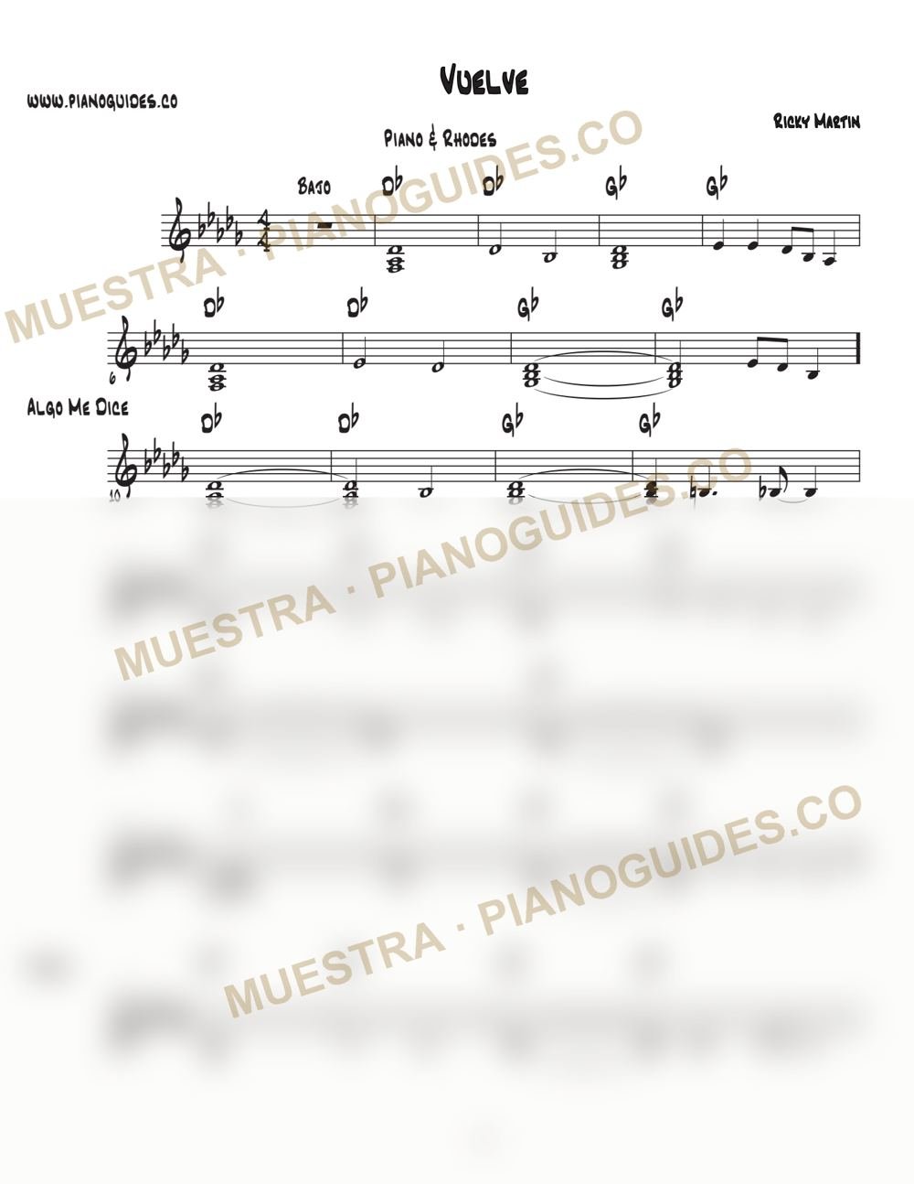 Primera página de la guía Vuelve